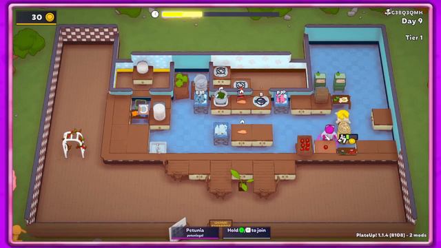 PlateUp! | Cake Time! | Gone Fishing | Tier 1 Pt 2 | Solo Play