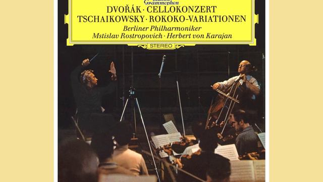 Dvorak Cello Concerto - Mstislav Rostropovich Herbert von Karajan Berliner Philharmoniker 1969