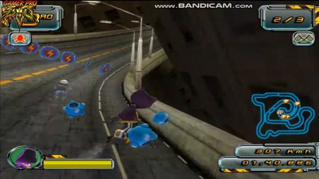 Crazy Frog Racer 2 City Cup (PS2 Gameplay) [ HD]