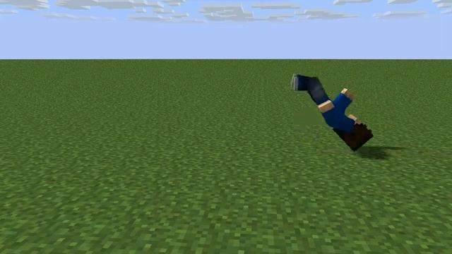 Майнкрафт анимации #1 [Сальто]