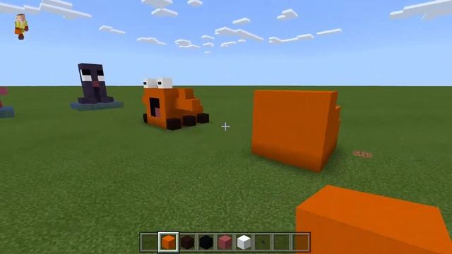 How To Build Minecraft Cute Mini (Oh) Surprised Crab