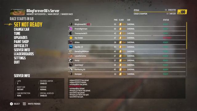 Wreckfest PRA Preseason Races 1/11/22