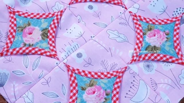 EASY Patchwork┃Small Piece Fabric Scraps Idea