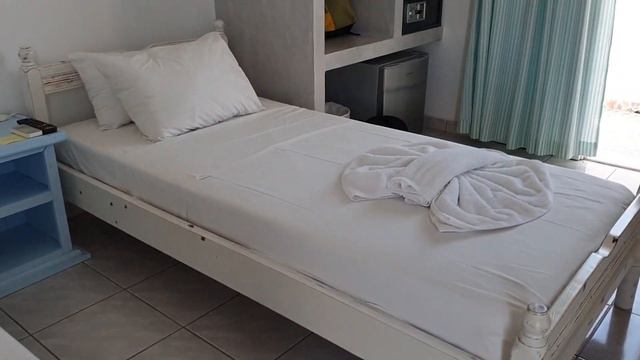 Hotel Room Tour In Perissa, Santorini 2021