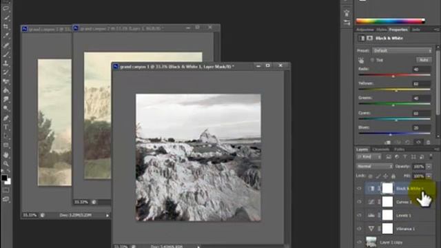 adjustment layers in photoshop CS6