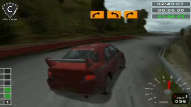 WRC II Extreme (#7) Mitsubishi Lancer Evolution WRC [PS2]