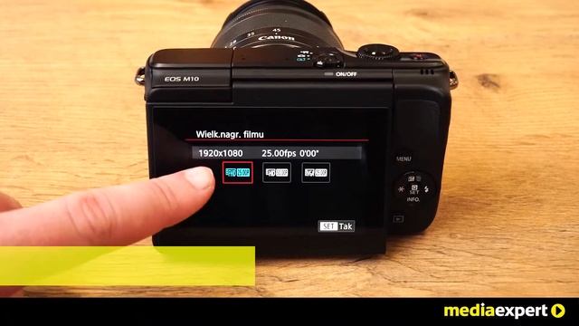 Aparat CANON EOS M10 + Obiektyw 15-45 Mm IS STM