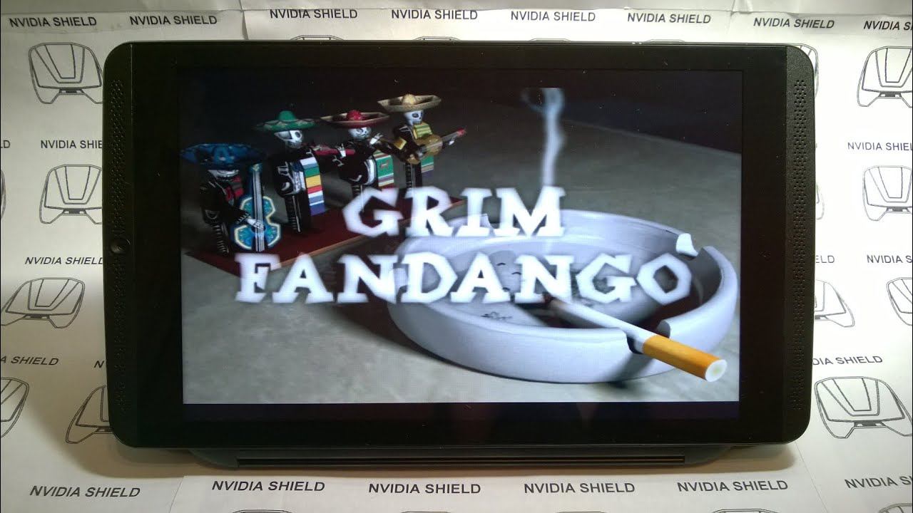 NVIDIA SHIELD TABLET - Grim Fandango Remastered And Original