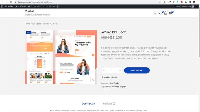 How To Create A FREE Digital Downloadable Products Selling ECommerce Website With WordPress In Hind