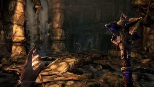 PS4 Pro Skyrim Gameplay