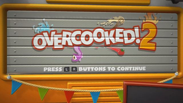 Overcooked 2 | Nintendo Switch | TITLE SCREEN