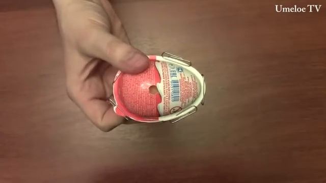 Как сделать Kinder СЮРПРИЗ из Coca Cola своими руками в домашних условиях