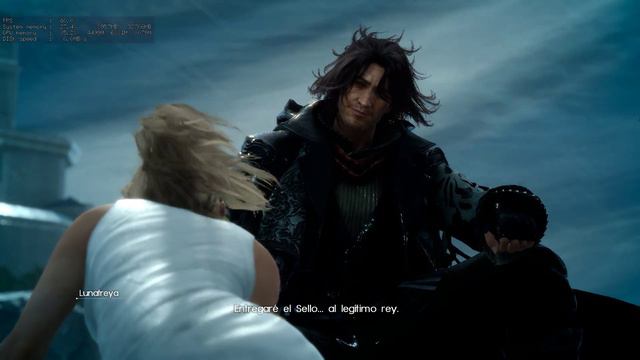 Final Fantasy XV Windows Edition - Leviathan Boss Fight 1440p 60 Fps