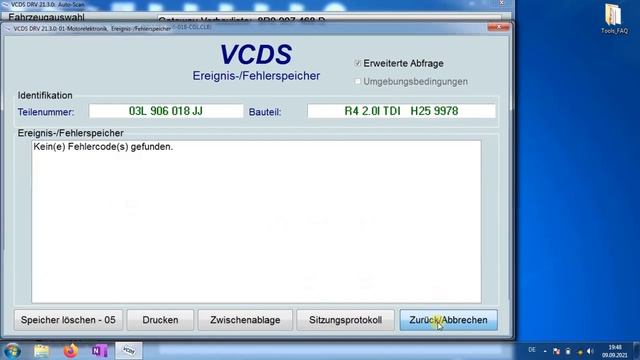 Km Stand im Getriebe auslesen  Tachobetrug erkennen  Kilometerstand überprüfen  Audi  VCDS