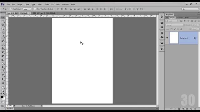 140# بداية العمل داخل برنامج Adobe Photoshop Cc2014