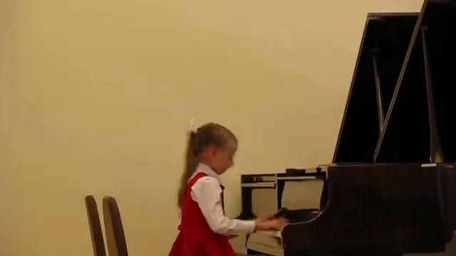 Вероника Козлова, фортепиано, 7 лет, 2011 год.