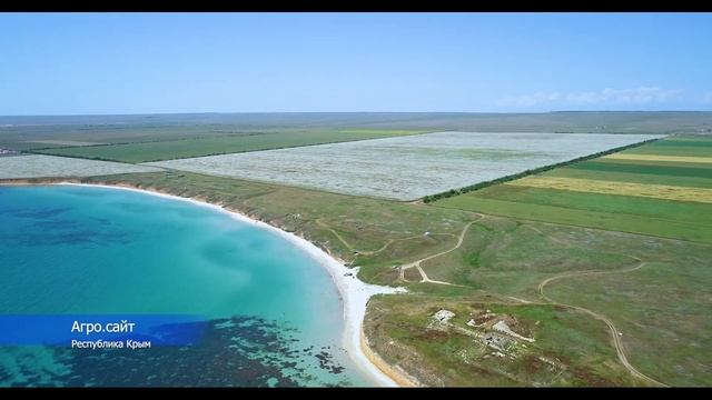 село Громово Черноморский район Крым Беляус недвижимость участки возле моря вид с высоты