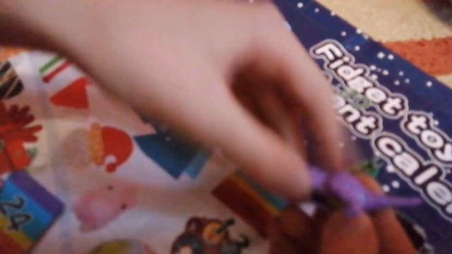 Открываем Адвент Календарь с игрушками 1 Декабря