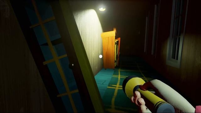 Hello Neighbor : Alpha 3 - Minecraft Steve Gets Scared And Hides!!!