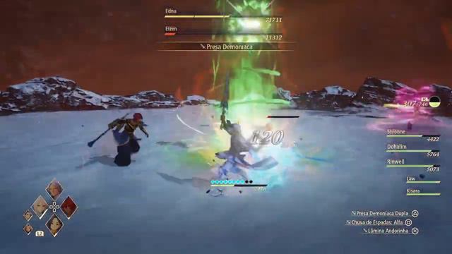 Tales Of Arise - Derrotando Os Irmãos Eizen E Edna - Lvl 87