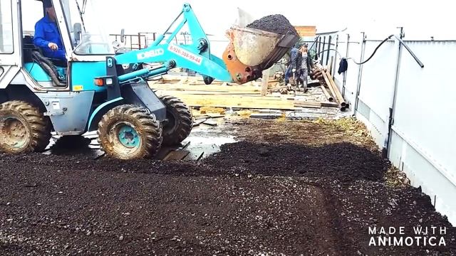 Засыпка территорий асфальтной крошкой