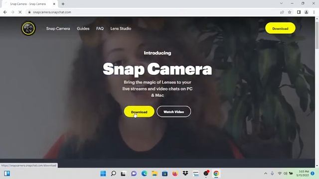 How To Download (SNAPCAM)- Tutorial On Windows.