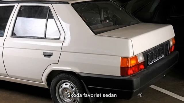 #833. Skoda Favoriet Sedan (Prototype Car)