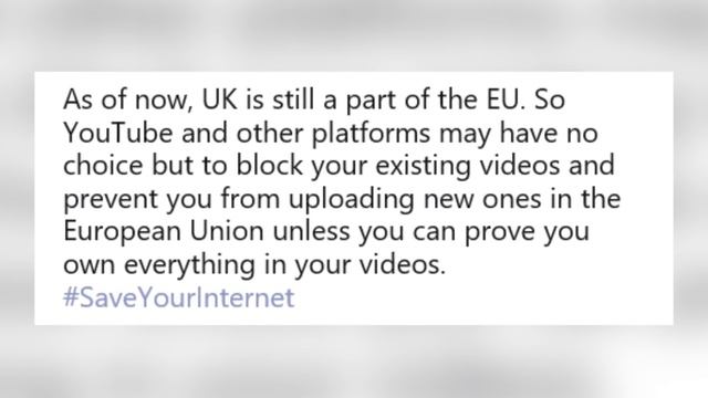 YouTube Will Be BLOCKED For EU Users