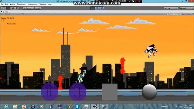 Unity 2d Infinite Runner Game
