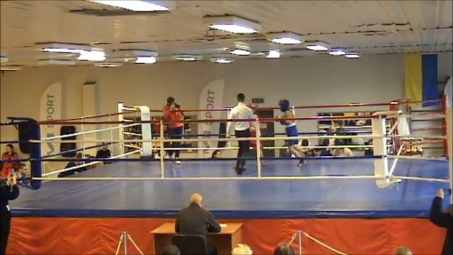 44,5 кг Герман Мирющенко + Даниил Герасимов   , Чемпионат г  Мариуполя по боксу на призы ЗТУ Кленин