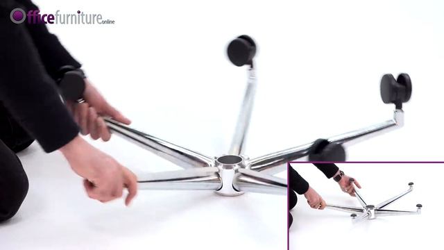 Arran Fabric Swivel Chair Assembly Guide - OfficeFurnitureOnline.co.uk