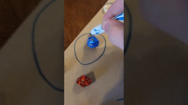 Making a town map w dice ? #DnD #Shorts