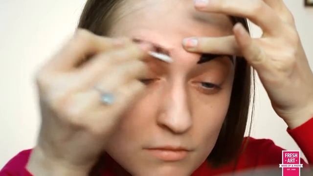 Коррекция бровей  Окраска бровей и ресниц  Урок №2)