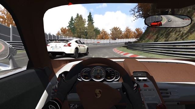 50+ Cars Nürburgring Track Day Porsche Carrera GT OnBoard / Assetto Corsa