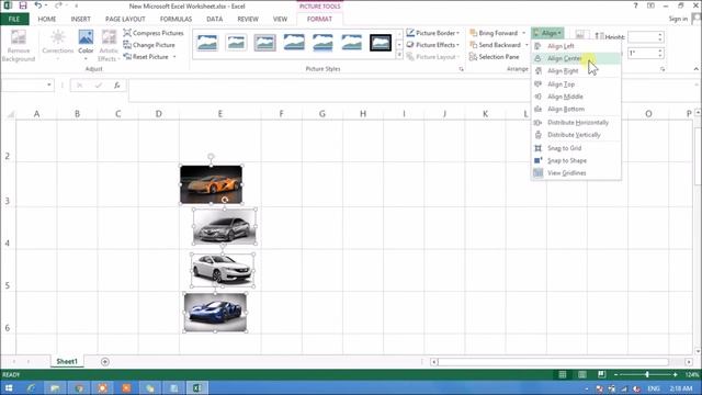 Part 2: How To Select Move Re Size And Align Multiple Images At Once With Out Using Any Software