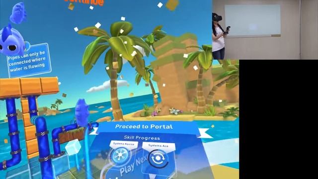 [HTC VIVE] Water Bears VR 플레이 영상