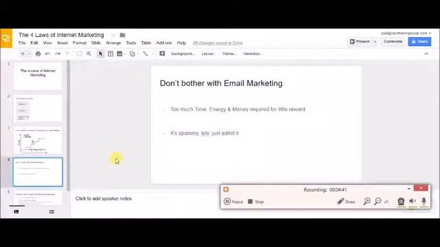 The 4 Laws Of Internet Marketing