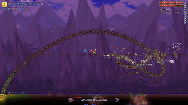 Reworked Eater Of Worlds | Vanilla Bosses Remade Mod