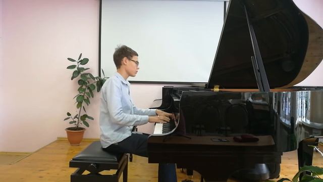 Лешгорн Этюд Des-dur op.66 исп.Шин Кирилл г.Томск