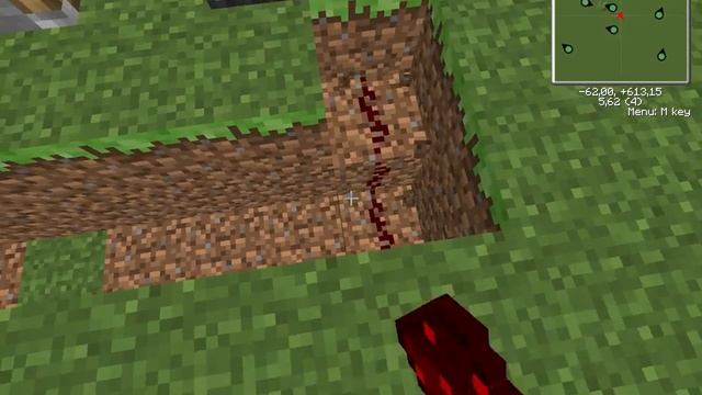 Minecraft (Секретная дверь, поршневая дверь)