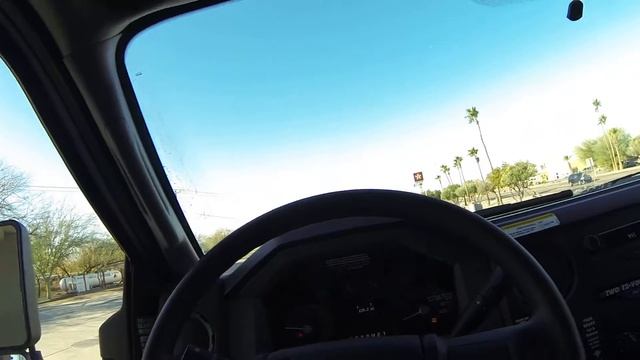 U-Haul Ford F-650 Super Duty Trimline 26 Foot Truck from Bill Henry, Gila Bend, Arizona, GOPR0677