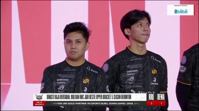 INTERVIEW RRQ VS DEWA , LEMON MAIN ANGELA MERESAHKAN