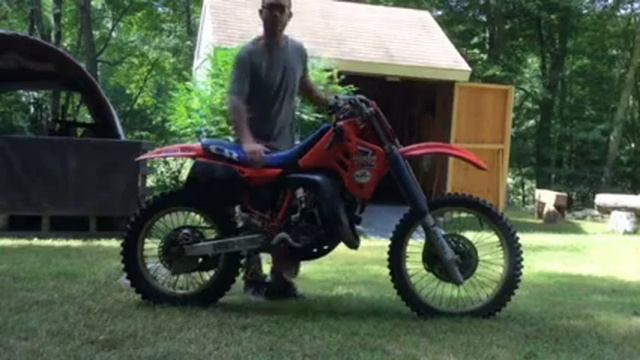 1987 HRC Honda Cr 125r build