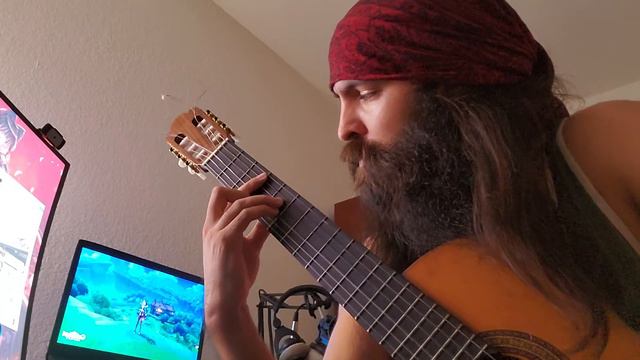 Genshin Impact OST - Dawn Winery Guitar Cover Lone Sojourner (TABS In Comments)