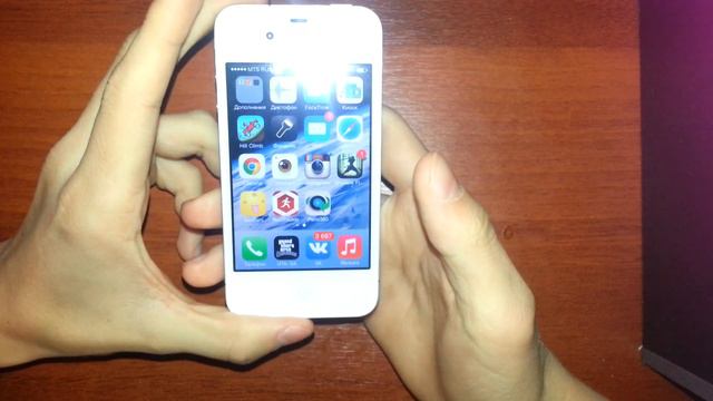 GTA SA на Iphone 4  минимум лагов 