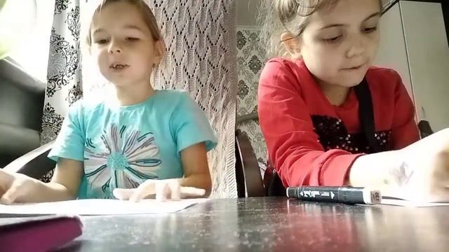 мы с подругой сегодня снимали 3 маркера челлендж
