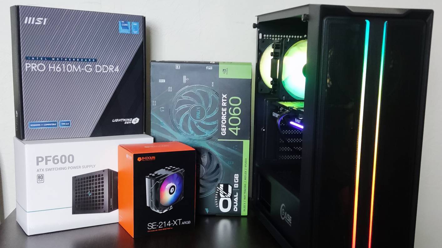 I3 12100 RTX 4060 16RAM