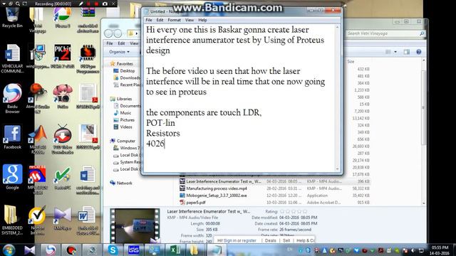 Copy Of Laser Interference Enumerator Test By Using Of Proteus Design