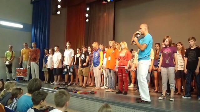 DRUMTRAIN тренинг в детском лагере 