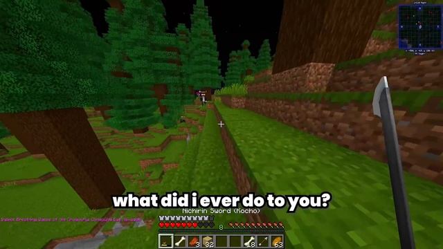 Becoming SHINOBU KOCHO In Minecraft Demon Slayer Mod